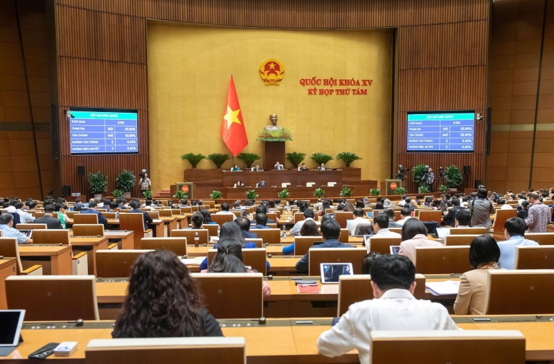 Quốc hội thông qua 1 Luật sửa 9 luật trong lĩnh vực tài chính 